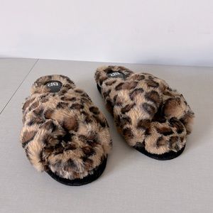 BP. Nordstrom cross strip slippers